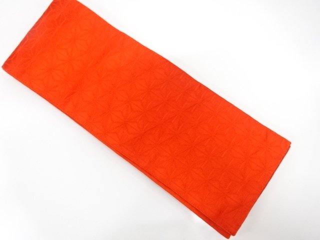 JAPANESE HANHABA OBI / WOVEN ASANOHA